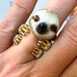 3 piece, sloth ring. 🦥 size 7